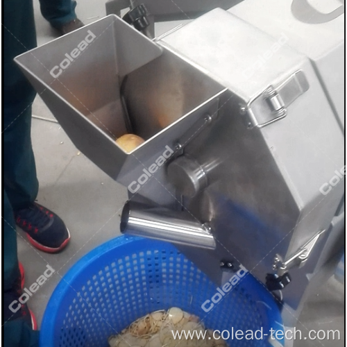 Commercial automatic cube cutting / potato dicing machine